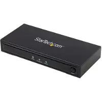 StarTech.com VID2HDCON2 S-Video oder Composite zu HDMI Konverter mit Audio (720p, NTSC & PAL, HDMI Upscaler, Mac & Windows) - Videokonverter - Composite Video, S-video - HDMI - Schwarz