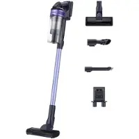 Samsung VS15A6031R4/GE, Stabstaubsauger, Beutellos, Schwarz, Violett, 0,8 l, Trocken, Zyklonal