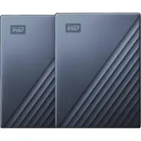 Western Digital My Passport for Mac Type C 2TB Blauw - Duo pack