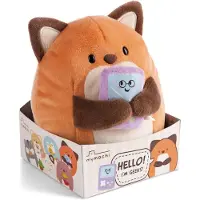 Nici Vos Geeks mit Spielzeug – Kuscheltier – 16 cm