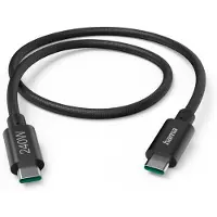 Hama Full-Featured, 1,5 m, USB C, USB C, USB 3.2 Gen 1 (3.1 Gen 1), 5 Gbit/s, Schwarz