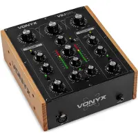 VONYX VDJ250 2-Kanal-DJ-Rotary-Mixer