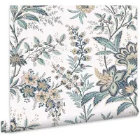 Laura Ashley Vliestapete "MARLBROOK" floral glatt Design Tapeten