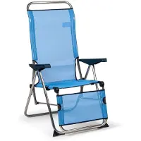 Solenny Relax Klappbare Sonnenliege 5-fach Verstellbar 114x75x63 Cm