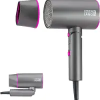 Lebenlang Haartrockner LBH3088P, Ionen-Haartrockner, 2100 Watt, grau/pink