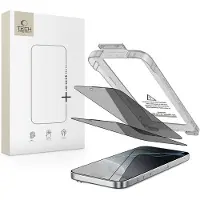 Tech-Protect Quick Set Spy+ 2er-Pack Privacy Glass für Iphone 16 Pro