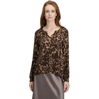 Cartoon Schlupfbluse "Damen mit Muster"