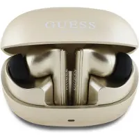 GUESS Bluetooth Kopfhörer Gutwst88Mctgd Tws + Docking Station Gold/Gold Capsule gedrucktes Logo
