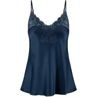 Lingadore Slipdress Sparkling Blue | Grösse: 4XL | Farbe: Navy-Blau