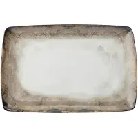 Arthur Krupp Planke Porzellan Shade Earth 35 x 22 cm