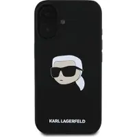 Karl Lagerfeld Liquid Silicone Karl Head Magsafe Iphone 16 Handyhülle