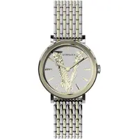 Versace Virtus Damenarmbanduhr gold silber
