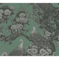 Living Walls Vliestapete "Michalsky 6 florale Tapete Mustertapete Vögel Tiere" matt strukturiert Vliestapete Natur für Schlafzimmer Küche Wohnzimmer Floral Design Flur