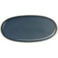 Asa selection Aperitief-Teller Semana Oval Sepia Blue 20 x 10 cm