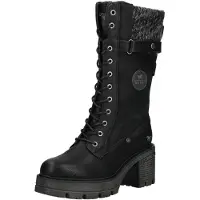 Mustang Shoes Schnürstiefel "Shoes Stiefel Lederimitat/Textil"