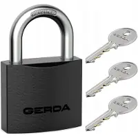 Gerda Sparta KD Wa Valve Self Lock S75 Posture Cast Iron Black Kzzs