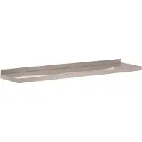CombiSteel Rfs Wandbord inklusive Konsolen aus Edelstahl AISI 430 1000x300x36mm