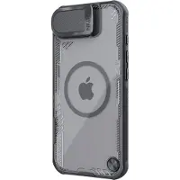 NILLKIN Iceblade Prop Magnetische Hülle mit Objektivabdeckung und Ständer für iPhone 16e - Schwarz