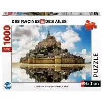 Nathan 1000-teiliges Puzzle: Abtei Mont Saint-Michel. Roots and Wings. . Ab 14 Jahren. 41170561
