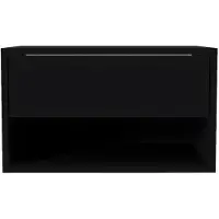 Vente-unique Nachttisch Ritami Schwarz 60 cm