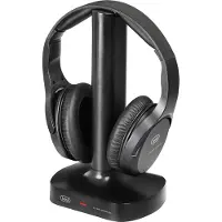 Trevi FRS 1480 R, Verkabelt & Kabellos, Musik, 200 g, Kopfhörer, Schwarz