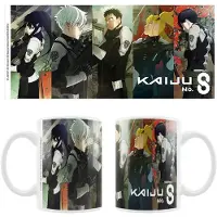 Kaiju No. 8 Keramiktasse Mina, Reno, Kafka, Kikoru, Hoshina
