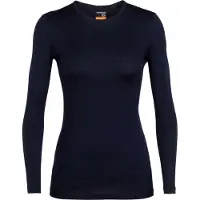 Icebreaker Funktionsshirt 200 Oasis LS Crewe Damen Midnight Navy 2024-XL