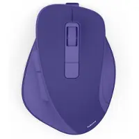 Hama Funkmaus WM-500, 6 Tasten, Funk, Akku, blau