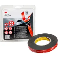 3M 3MTM VHBTM Klebeband 5952F, Schwarz, 19 mm x 11 m, 1.1 mm | Packung (1 Rolle)