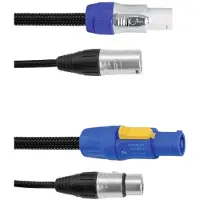 Eurolite Kombikabel DMX P-Con/3 Pin XLR 1,5m