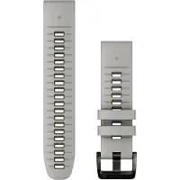 Garmin QuickFit Silikonarmband - 22 mm Anschluss - Fog Gray / Moss