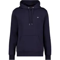 Gant für Herren. 2007058 Shield Hoodie blau (XXL), Lässig, Baumwolle, Langarm, Marine