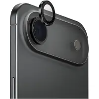 Uniq Optix Aluminum Camera Lens Protector for iPhone 17 Air with Applicator, Black