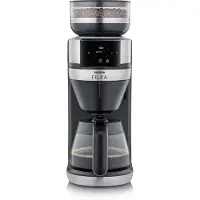 Severin Filterkaffee-Vollautomat FILKA KA 4852 gebürstetmattschwarzsilber
