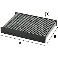 Valeo Filter Innenraumluft 715820 für Renault Mercedes-Benz Kadjar Espace V T