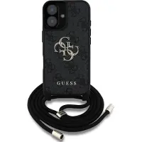 GUESS Pu 4g Metal Logo Crossbody Strap Iphone 16 Handyhülle