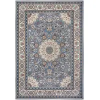 NYVI Teppich Flair - 160x235 cm Rechteckig - Grau Creme Kadi