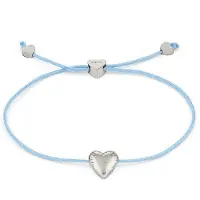 Copenhagen Armband - Edelstahl Balloon Hearts - Gr. ONESIZE - in Blau - für Damen