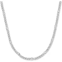 Copenhagen Halskette - Edelstahl Glittery - Gr. unisize - in Silber - für Damen