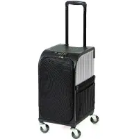 Sibel Trolley koffer titansilber