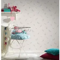 A.S. Création Strukturtapete "Simply White" einfarbig uni unifarben leicht strukturiert Tapete Struktur Tapeten Wohnzimmer Schlafzimmer Küche Flur Design Büro