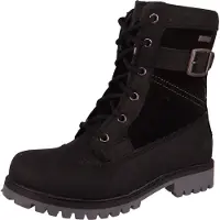Kamik Damen Winterstiefel Stiefel Rogue Mid WK2046 Schwarz