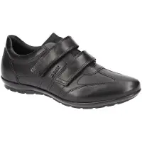 Geox SYMBOL Herrenschuhe - elegante Slipper - Halbschuhe schwarz Elegant NEU
