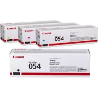 Canon Original 054 4er Multipack Toner - schwarz 1.500 Seiten, cyan, magenta, gelb je 1.200 Seiten
