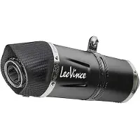 Leovince Lv One Evo Black Edition Ducati Desert X 950 Abs 22-24 Homologierter Slip On Schalldämpfer