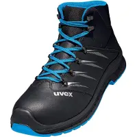 Uvex Sicherheitsstiefel 2 trend Stiefel S3 SR schwarz/blau Größe
