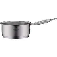 WMF Gourmet Plus 07.2616.6031, 1,4 l, Rund, Edelstahl, Edelstahl, Edelstahl, Keramik, Gas, Halogen, Induktion, Versiegelte Platte
