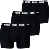 Puma Herren Boxershorts 3er Pack Black / Black - XL