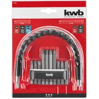 Kwb Bitset mit biegsamer Welle 11-tlg