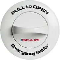 Osculati Ausziehbare 3-stufige Rettungsleiter 110 cm 49.522.13